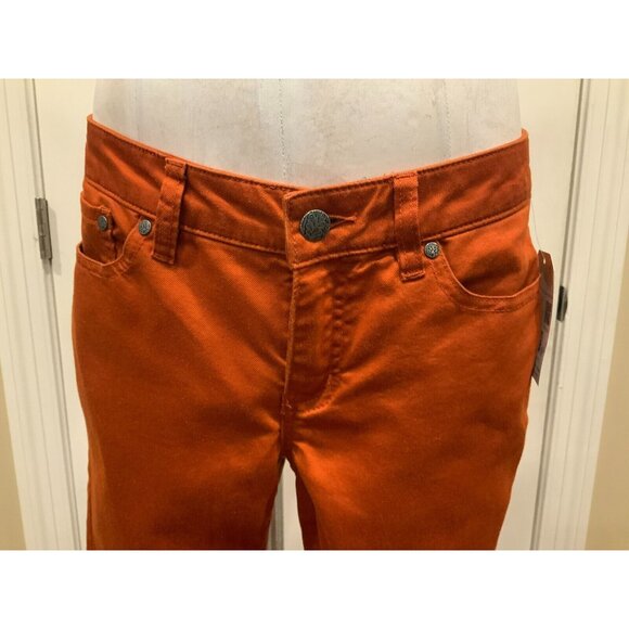 Prana Orange Straight Leg Jeans - Picture 2 of 8